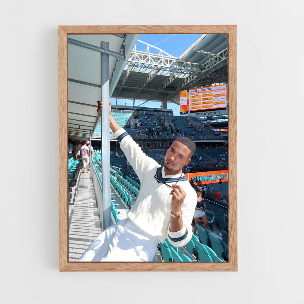 Poster Tennis à Miami (vue 4)